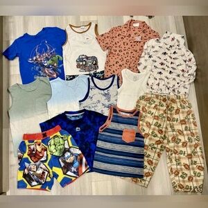 Toddler Boys Bundle Clothing Size 4T-4